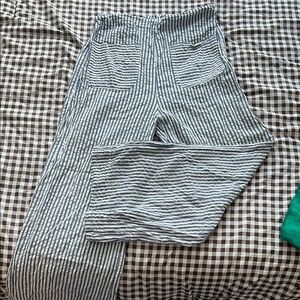 Urban outfitters striped linen pants